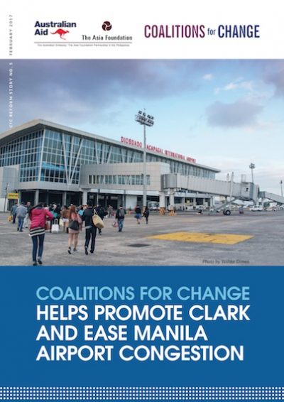 Coalitions for Change helps promote Clark and ease Manila Airport Congestion