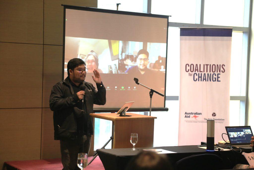 Keith Jablo presenting at the 2nd DE Mentoring Conference