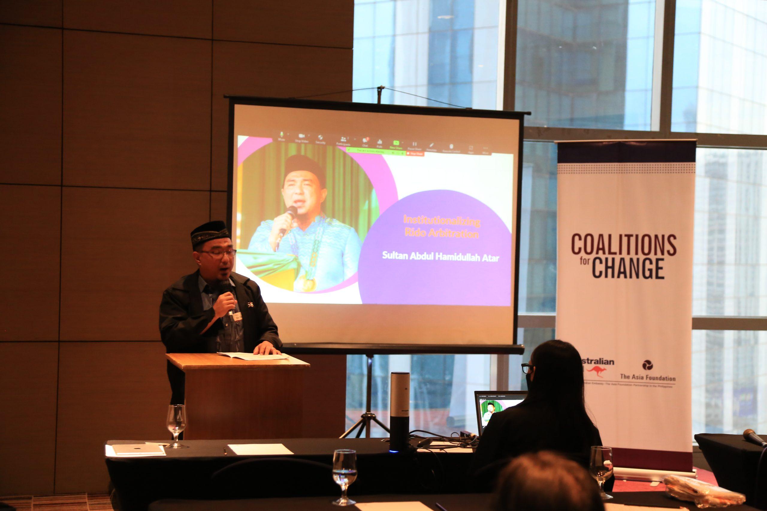 Institutionalizing RIDO Arbitration in Bangsamoro Government
