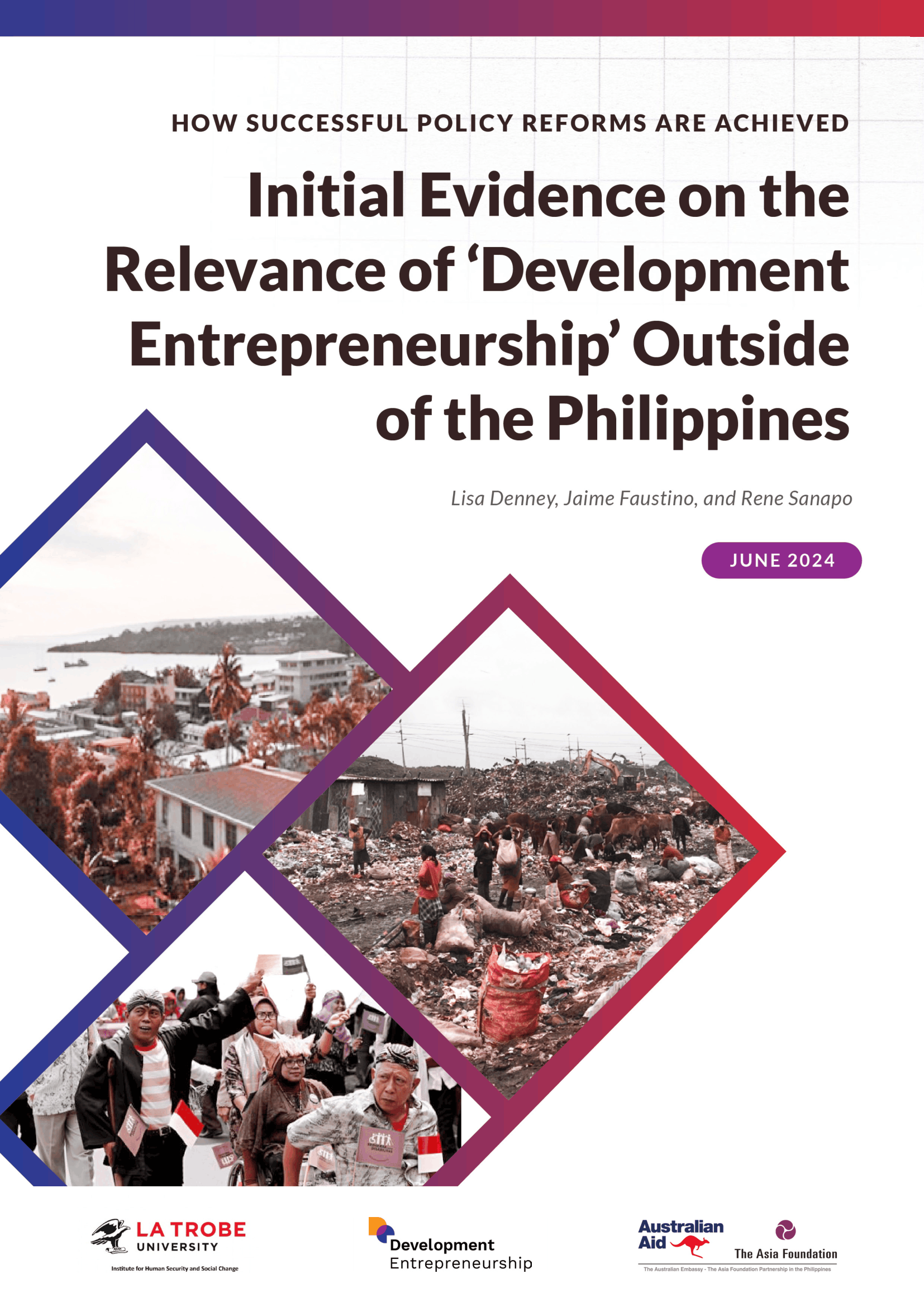 Initial Evidence on the Relevance of ‘Development Entrepreneurship’ Outside of the Philippines